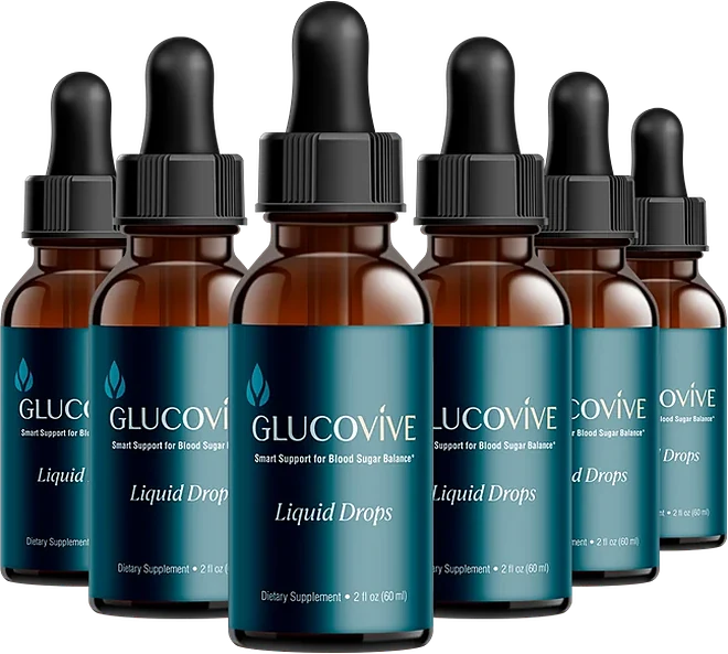 Six bottles of GlucoVive